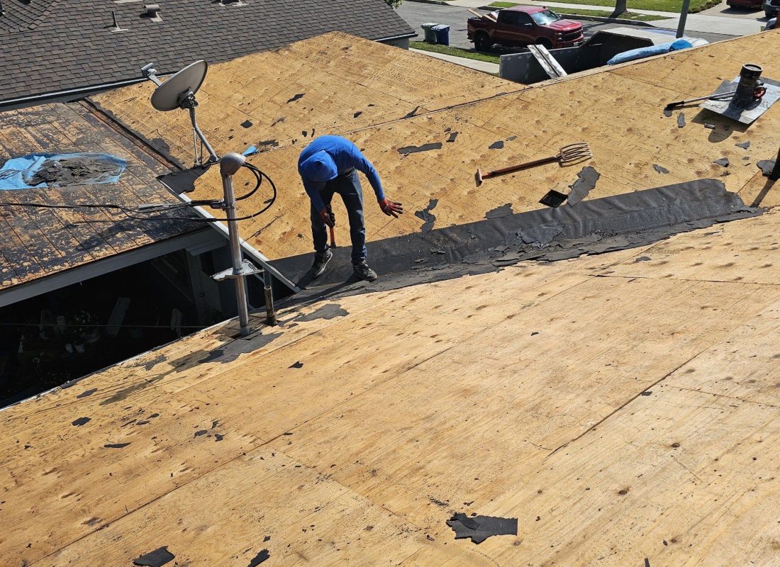 Skilled team of West Coast Roofing LA installing a durable roof in Van Nuys, CA