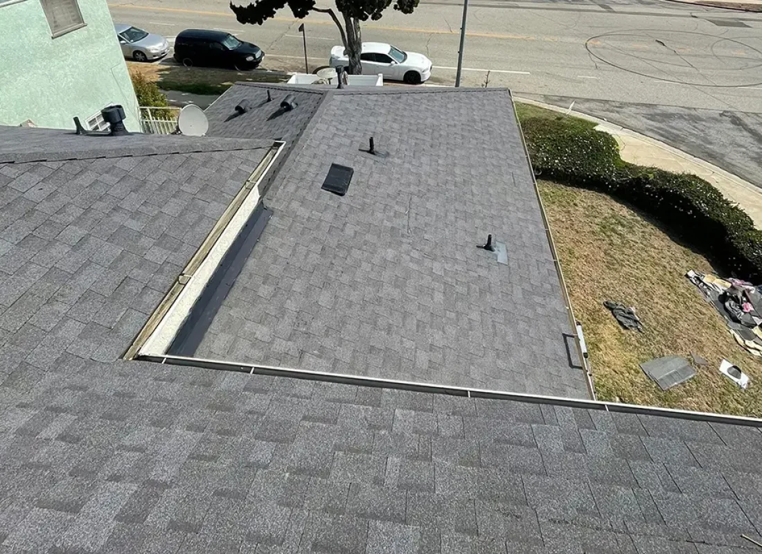 Premium roofing installation by West Coast Roofing LA in Beverly Hills, CA, showcasing elegance and durability