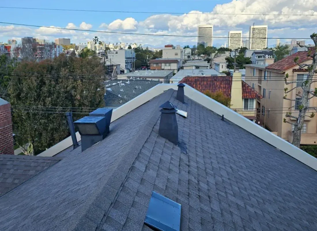 Expert roofing team from West Coast Roofing LA ensuring top-quality roof installation in Beverly Hills